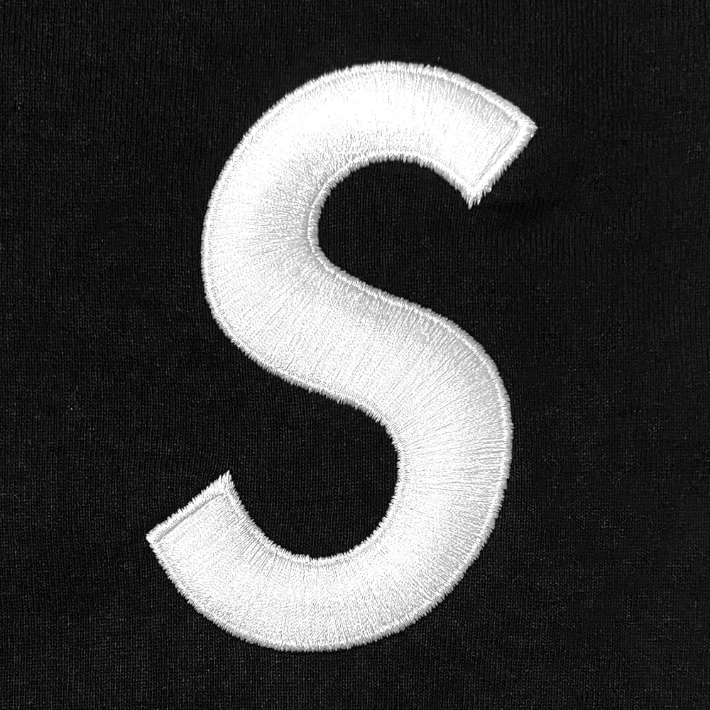 Supreme ブラック パーカー Sロゴ刺繍 Supreme 「Supreme」 刺繍プルオーバーパーカー S ブラック