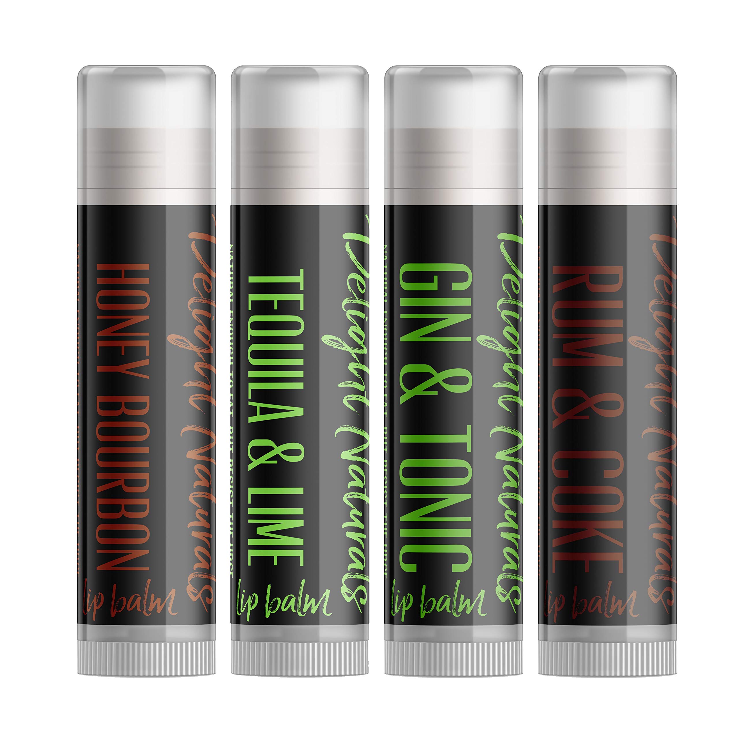Buy Delight Naturals Mini Bar Lip Balm Set Honey Bourbon, Tequila
