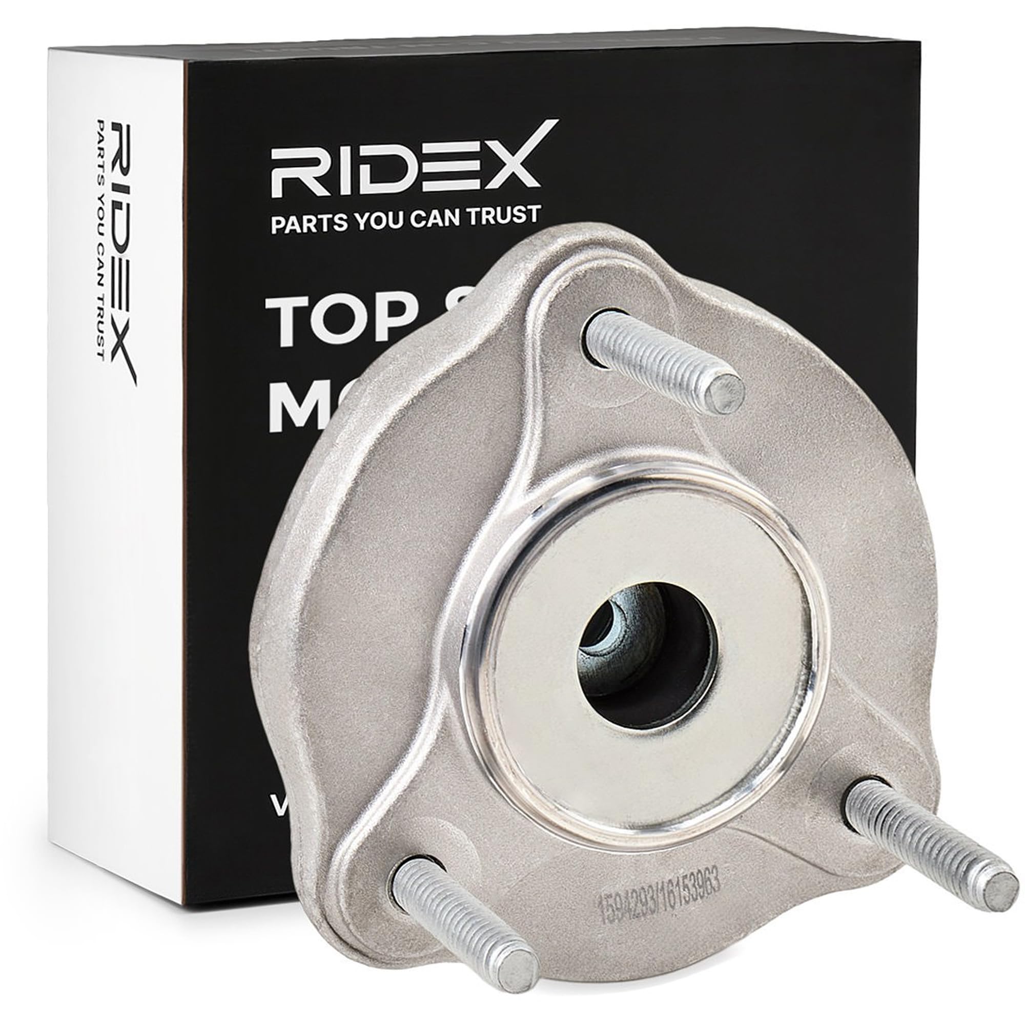 RIDEX 1180S0594 Supporto ammortizzatore Anteriore senza cuscinetto a sfere Compatibilità con MERCEDES-BENZ Classe C Sedan W205