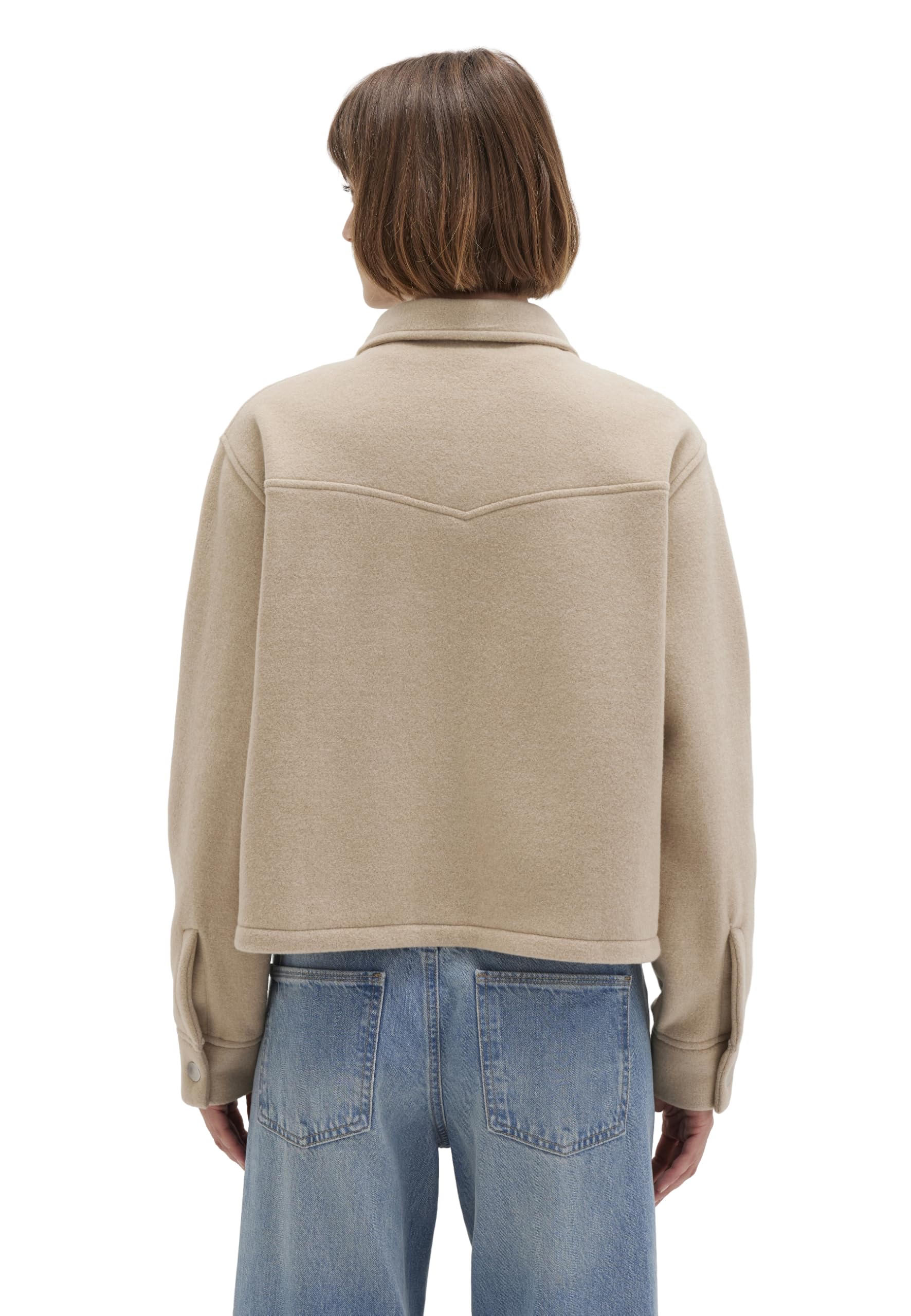 Mavi Damen Button Sweatshirt Pullover
