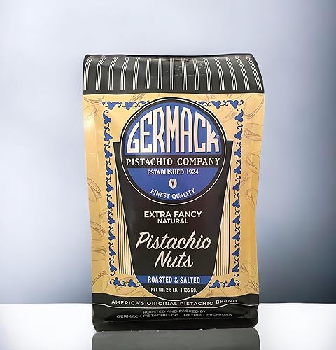 Miniatura 3 de Germack Pistachos naturales extraelegantes, bolsa de 2.5 libras