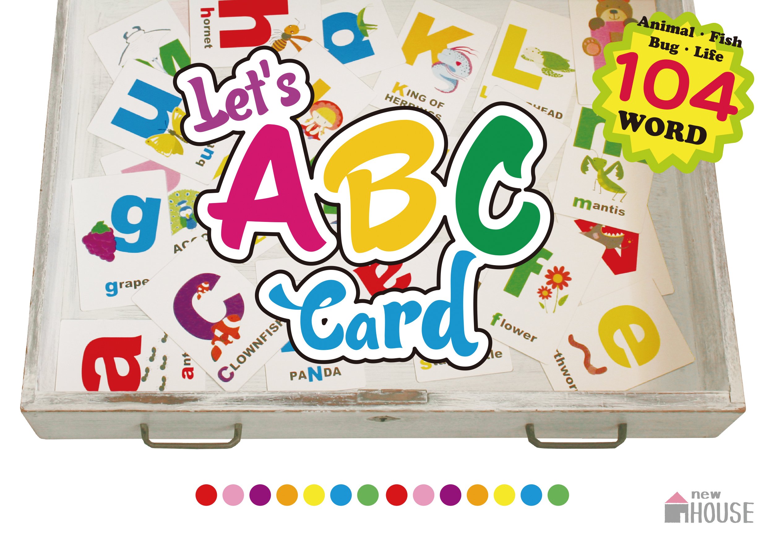 Let's ABC Card | はちぷよ, sugishita |本 | 通販 | Amazon