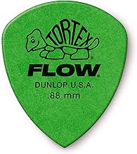 DUNLOP TORTEX® FLOW® PICKS – Standard .88 mm – Green (Set of 12 pieces)