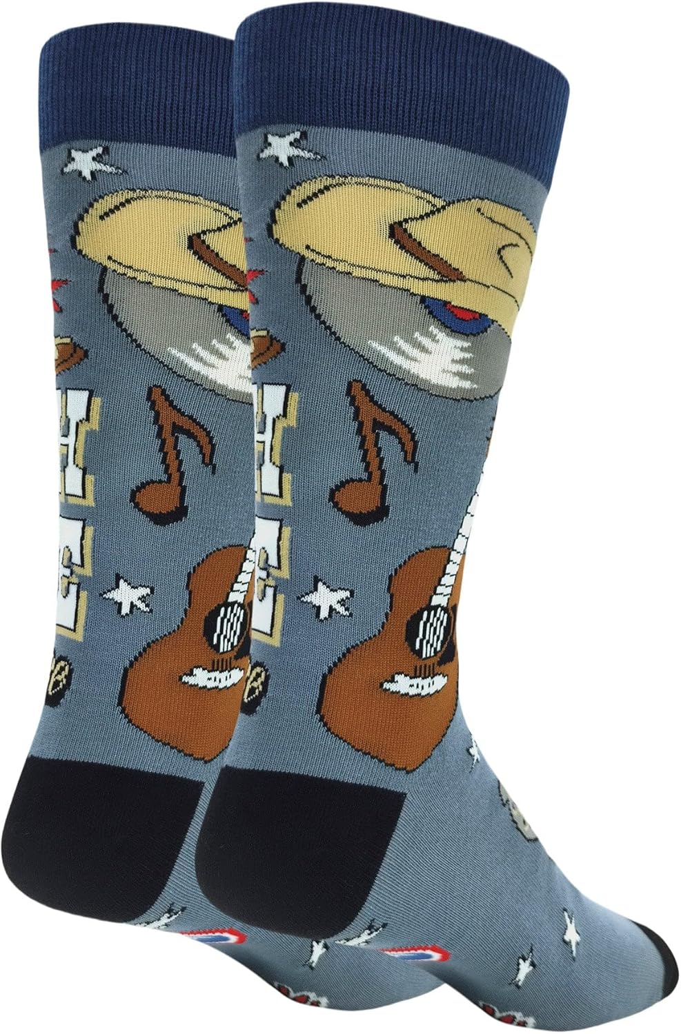 ooohyeah Men's Novelty Crew Socks, City State Gifts Souvenirs, Funny Crazy Silly Casual Socks, Shoe Size 8-13 - Image 2