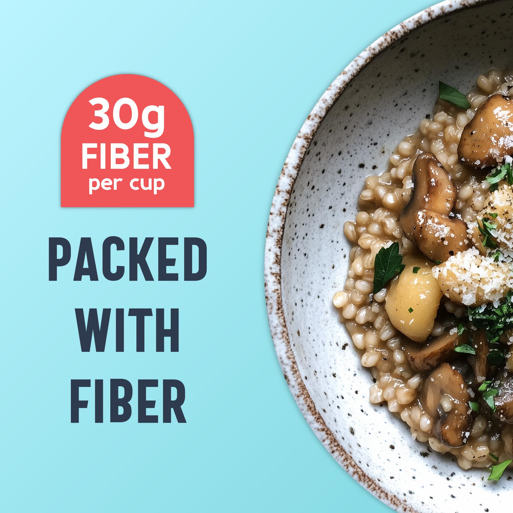 ONE IN A MILL Pearl Barley 3LB Bulk Resealable Bag For Beef Stew Soups Steel Cut Oatmeal Casseroles — view 4