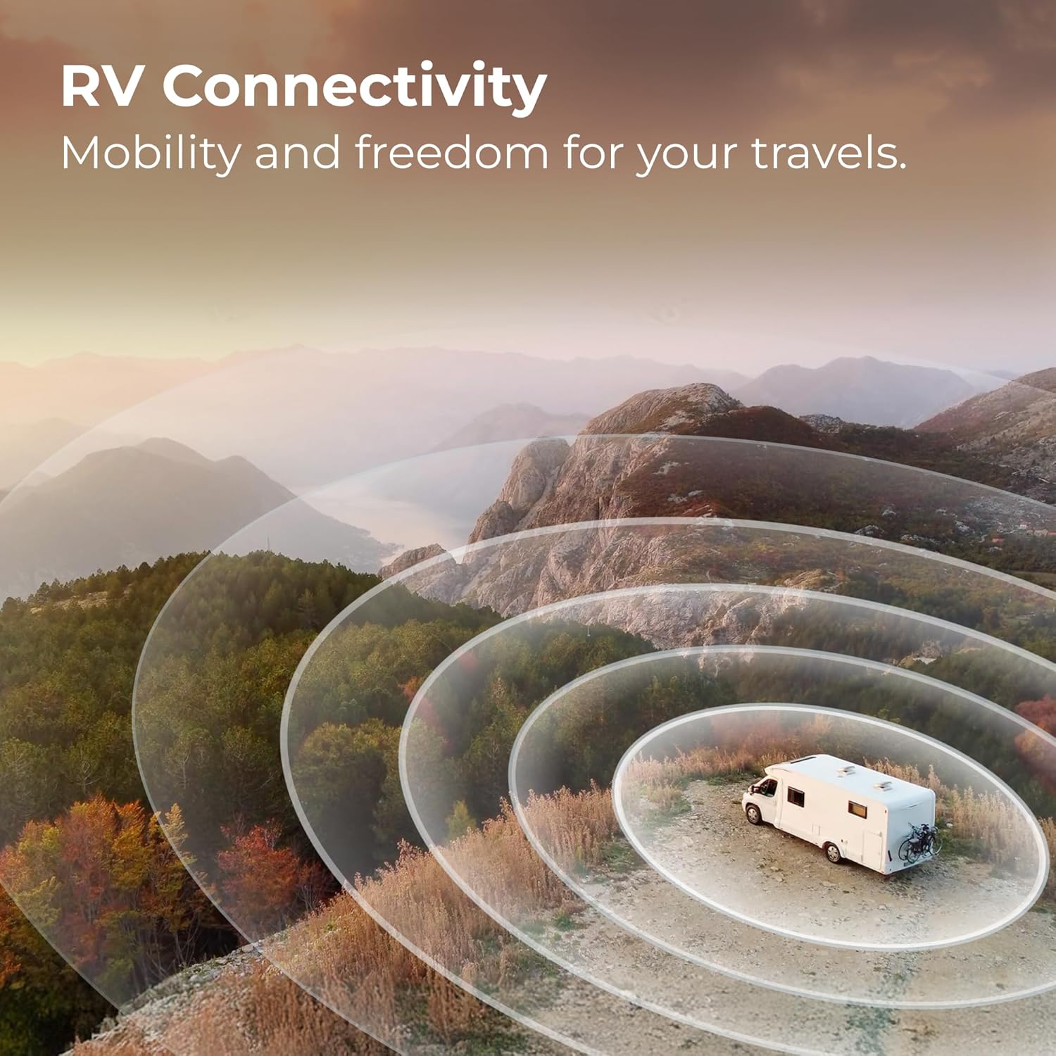 Winegard RangePro WB-1035 RV and Vehicle 4G/5G Cellular Signal Booster - High-Gain and Long Range - Boosts All Cellular Devices Simultaneously – RV, Car, Truck