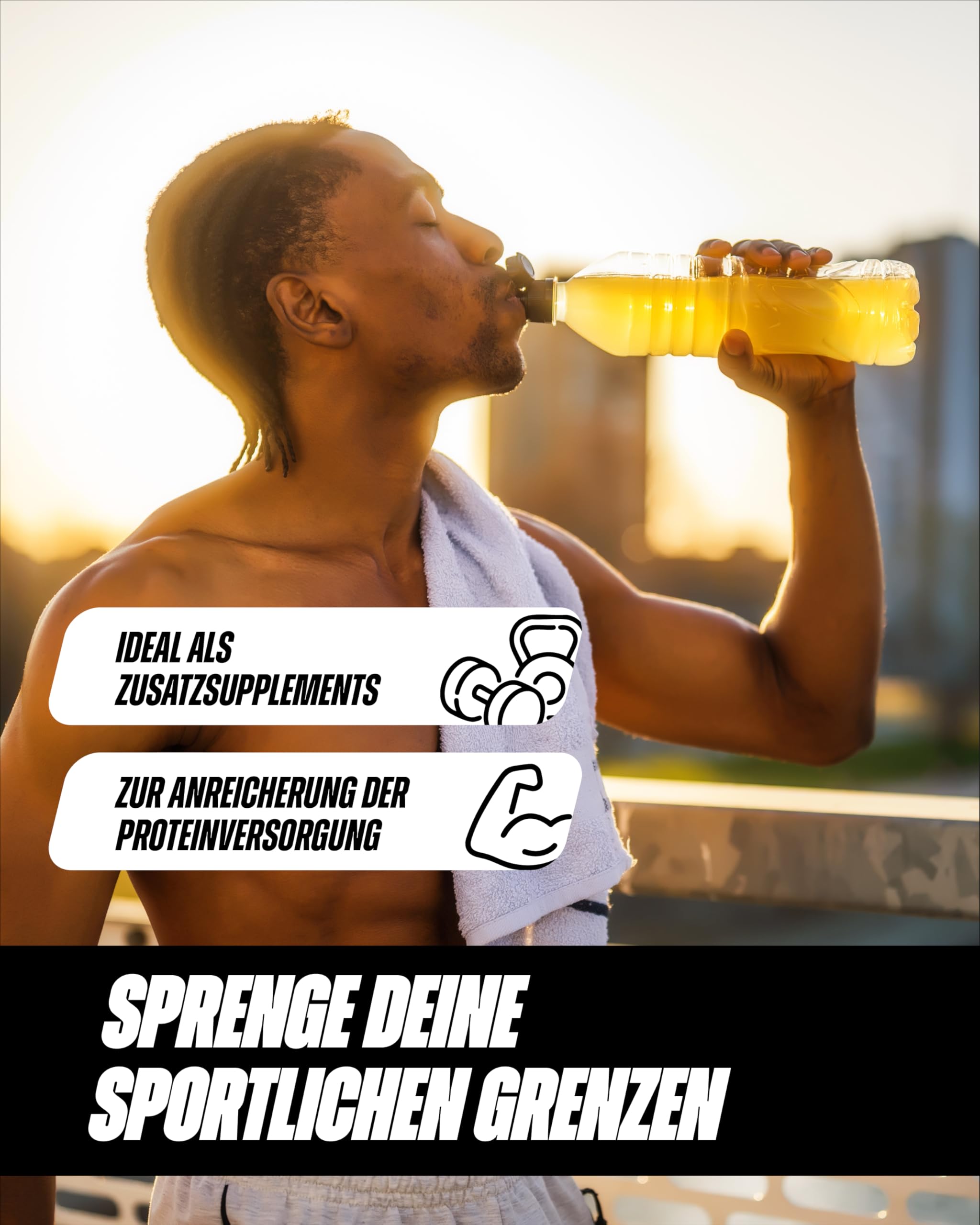 ALL STARS Amino Liquid 18 x 25ml Black Currant - Flüssiger Aminosäuren Komplex hochdosiert 12.000mg mit 12g Protein pro Portion, Nahrungsergänzungsmittel für Sportler