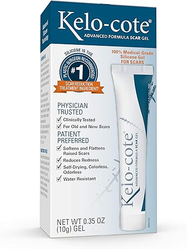Gel cicatrizante de fĂłrmula avanzada Kelo-Cote Kelo-Cote 035 onzas paquete de de 1 Gel cicatrizante de fĂłrmula avanzada Kelo-Cote Kelo-Cote 035 onzas paquete de de 1