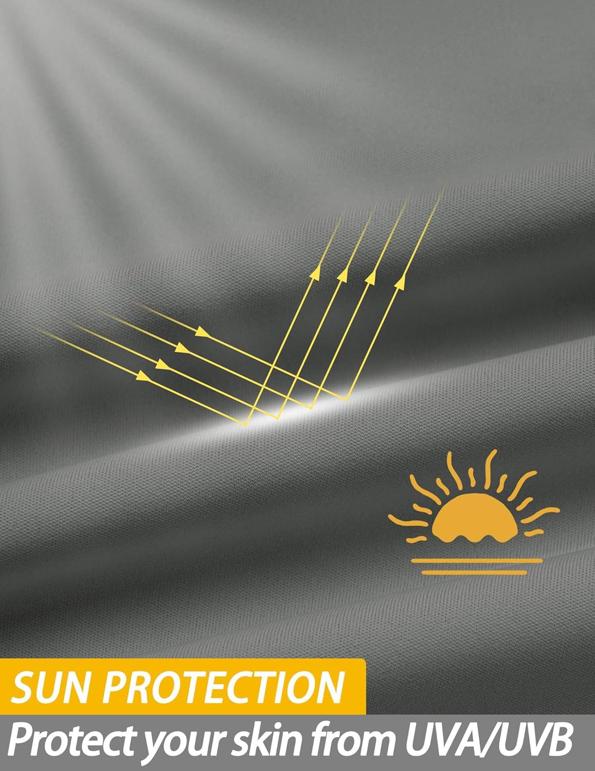 COOFANDY Mens Quarter Zip Pullover Athletic Shirt Long Sleeve Sun Protection Shirt Golf Zip Up Lightweight T Shirts for Man - Image 5