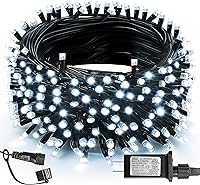 Vista 1 de TW SHINE Luces de Navidad, 200 LED 66 pies Luces de Navidad para Exteriores Enchufables con 8 Modos, Luz Impermeable para Exteriores, Decoraciones