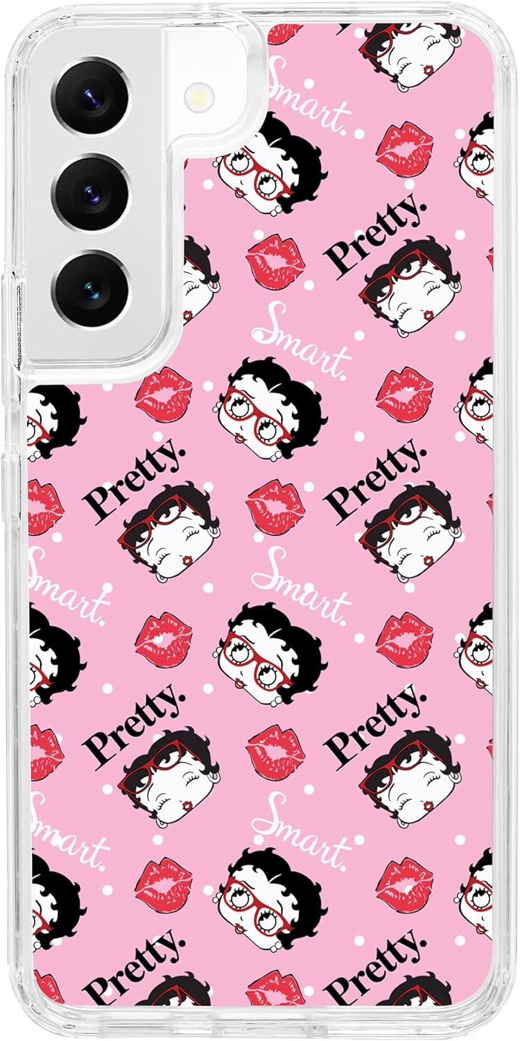 Affinity Bands Betty Boop Girl Power HD Phone Case Compatible with Samsung Galaxy S23 (Pretty & Smart)