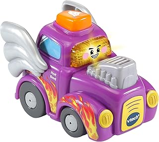 Vtech Toot-Toot Drivers Hot Rod | Interactive Toddlers Toy for Pretend Play with Lights and Sounds | Suitable for Boys & Girls 12 Months, 2, 3, 4 + Years, English Version