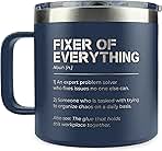 Thank You Gifts for Men, Boss, Coworker, Manager, Office, Mentor - Coworker Gifts, Boss Gift for Men - Birthday, Fathers Day Gift for Mens - 14 Oz Stainless Steel Coffee Mug