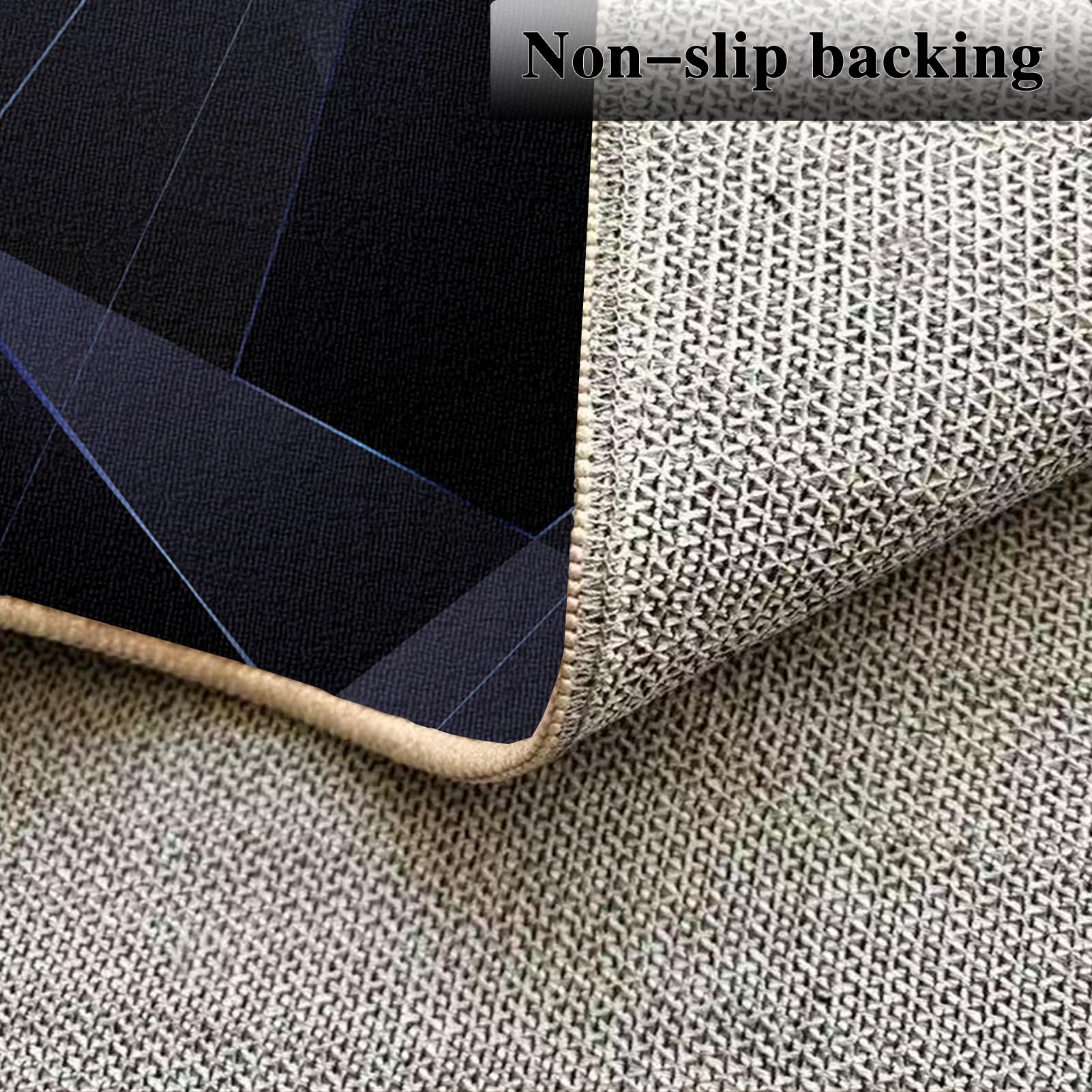 Tappeto Sedia Gaming, Tappeto Salvapavimento AntiscivoloTappeto per Sedia con Ruote, Ufficio Protettore del Pavimento, Tappetino Pavimenti per Parquet e Pavimenti Duri/Piastrelle 90 x 140 cm