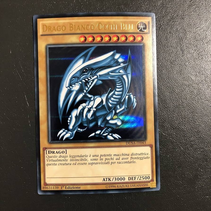 イタリア語 DUSA 1st 青眼の白龍 ウルトラ 3枚セット 遊戯王 Amazon.co.jp: イタリア語 EU版 DUSA-IT043 1st ウルトラパラレル 青眼