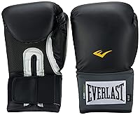 Algopix Similar Product 3 - Pro Style Boxing Gloves-Black 16oz (PR)