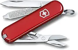 Canivete de bolso Victorinox SD Classic Swiss Army, vermelho, 58 mm