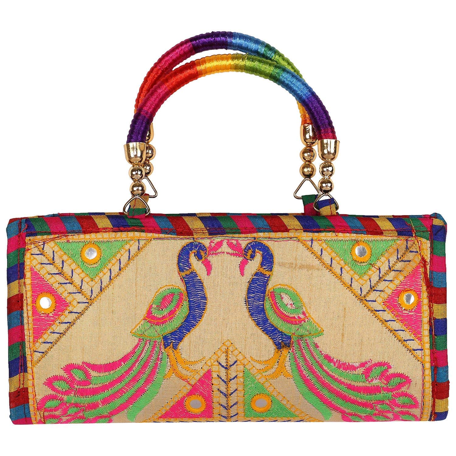 Sai Amrut Womens Handbag (Handbag_Cream) (B07K3XNPC2) Amazon Price History, Amazon Price Tracker