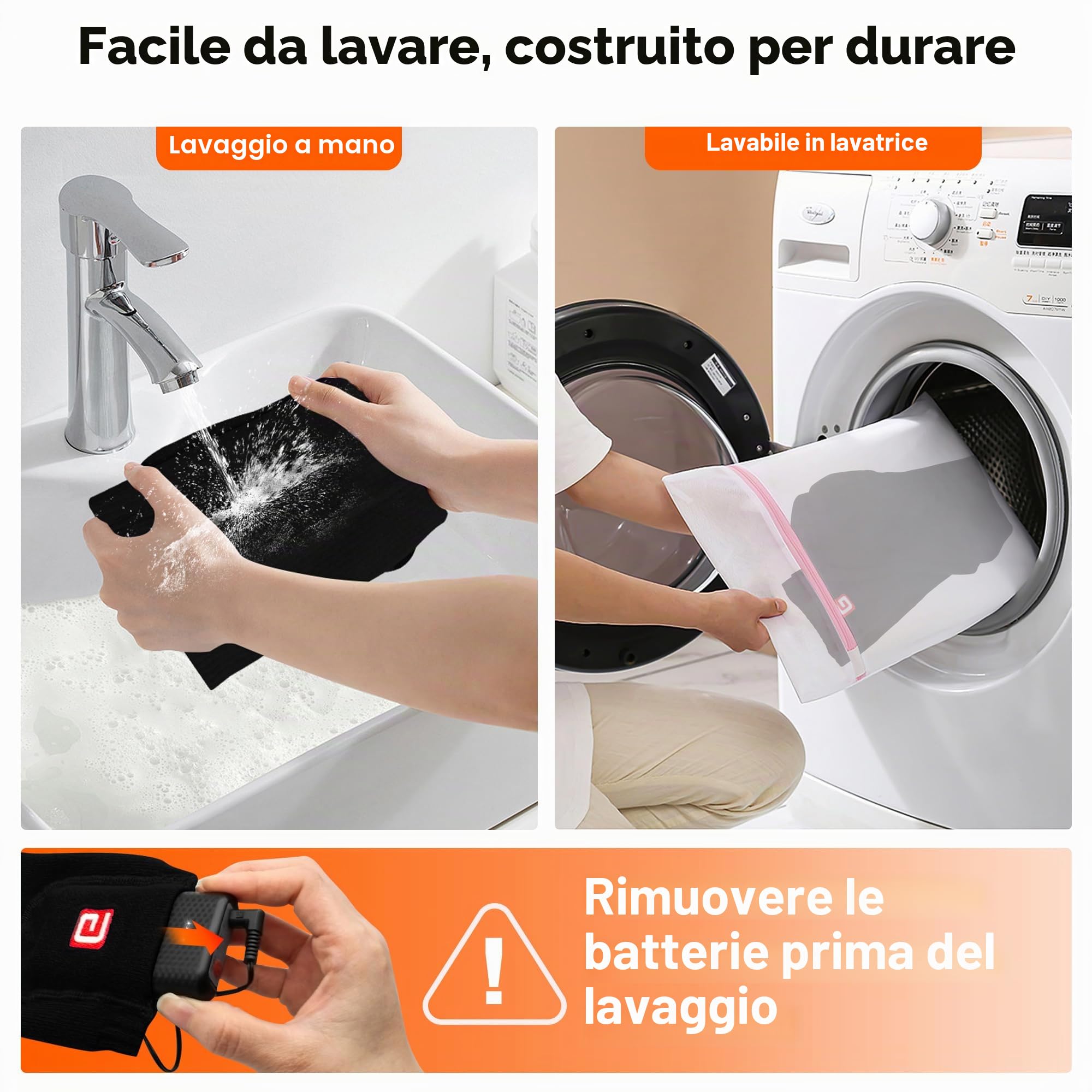 Svpro Calzini riscaldabili per uomo e donna, ricaricabili, lavabili e riscaldati elettrici, 10 ore, scalda piedi termici per la caccia invernale, sci, escursionismo, campeggio, ciclismo