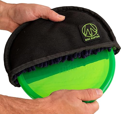 La herramienta de limpieza original de Disc Golf con microfibra y césped Accesorios y equipos de toallas de golf Flying Disc Diseño patentado