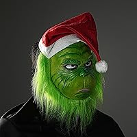 Vista 50 de YU FENG Máscara de disfraz para Halloween, mascarada, cosplay, fiesta divertida