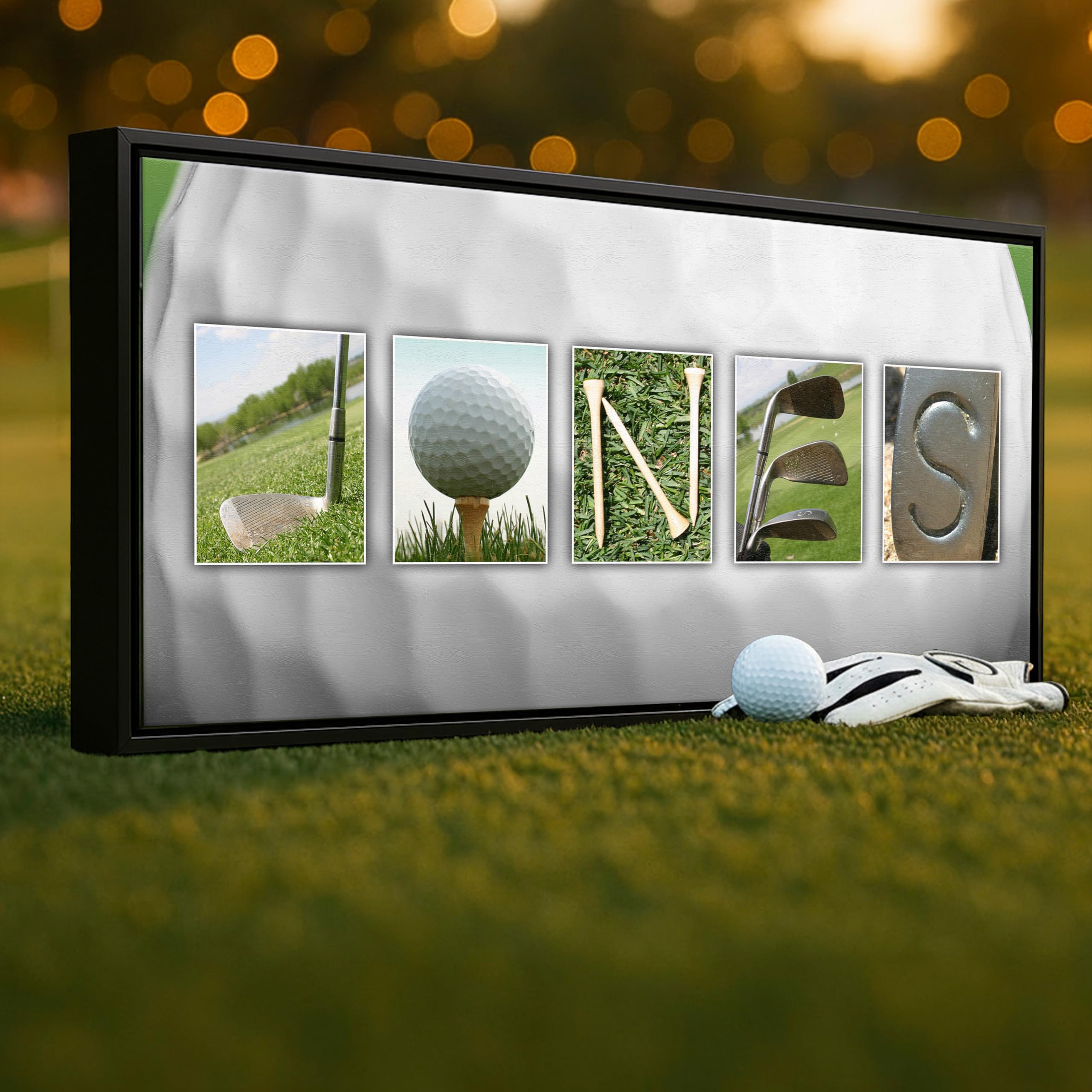 Amazon.co.jp: ゴルフネームアート - ゴルファーやゴルフに熱心な人に