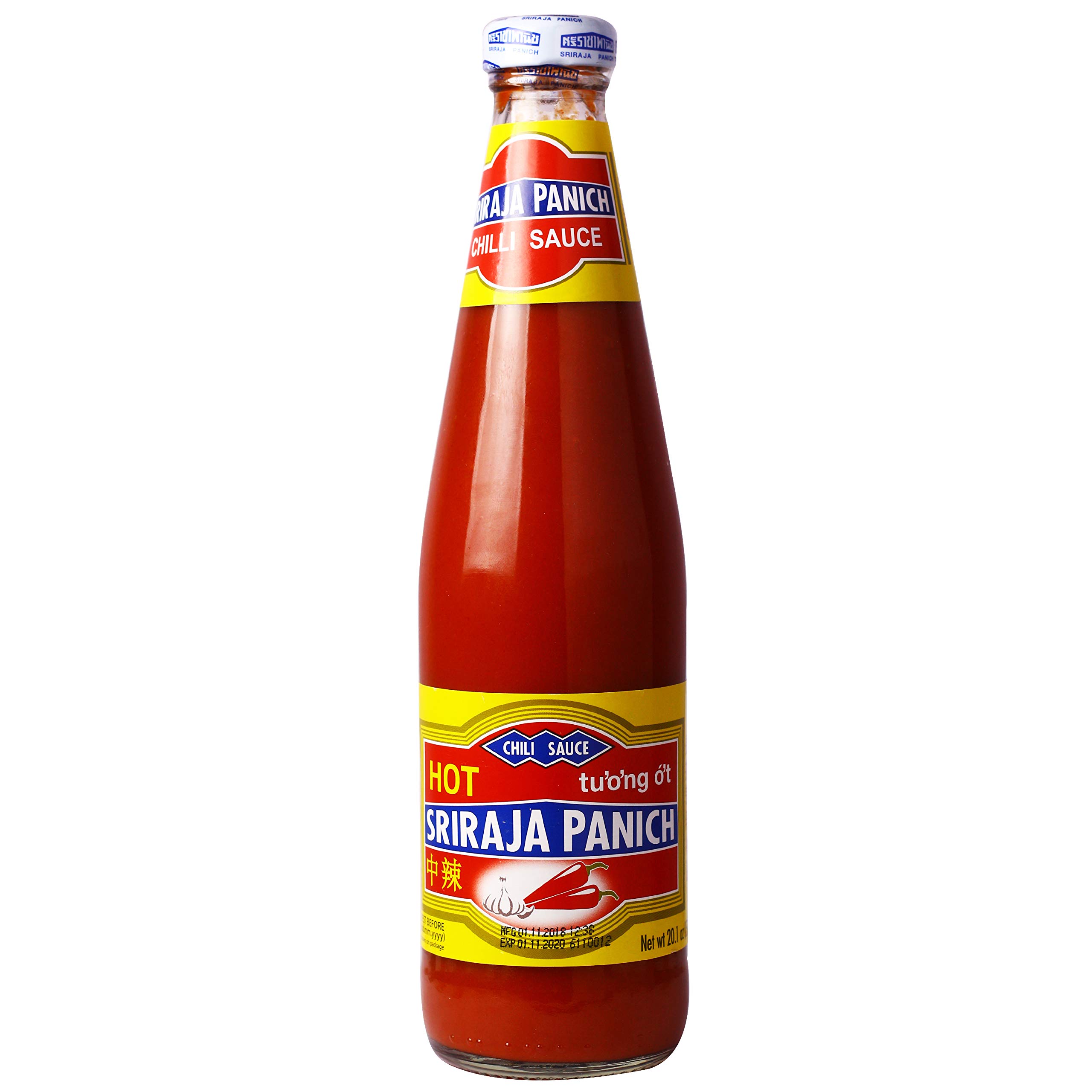 SriRaja Panich Red Chili Sauce HOT -570 grams