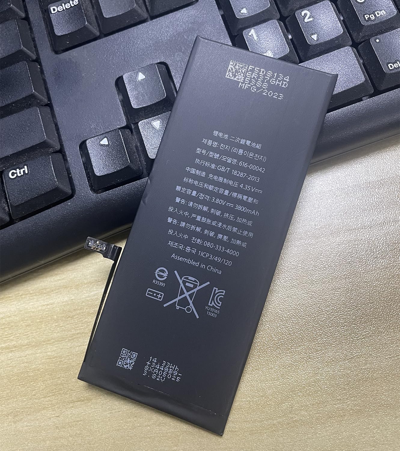 XITAIAN 3,82V 14,51Wh 3800mAh 616-00042 Bateria zapasowa do iPhone 6S Plus A1634 A1687 A1690 A1699 z Tooltik