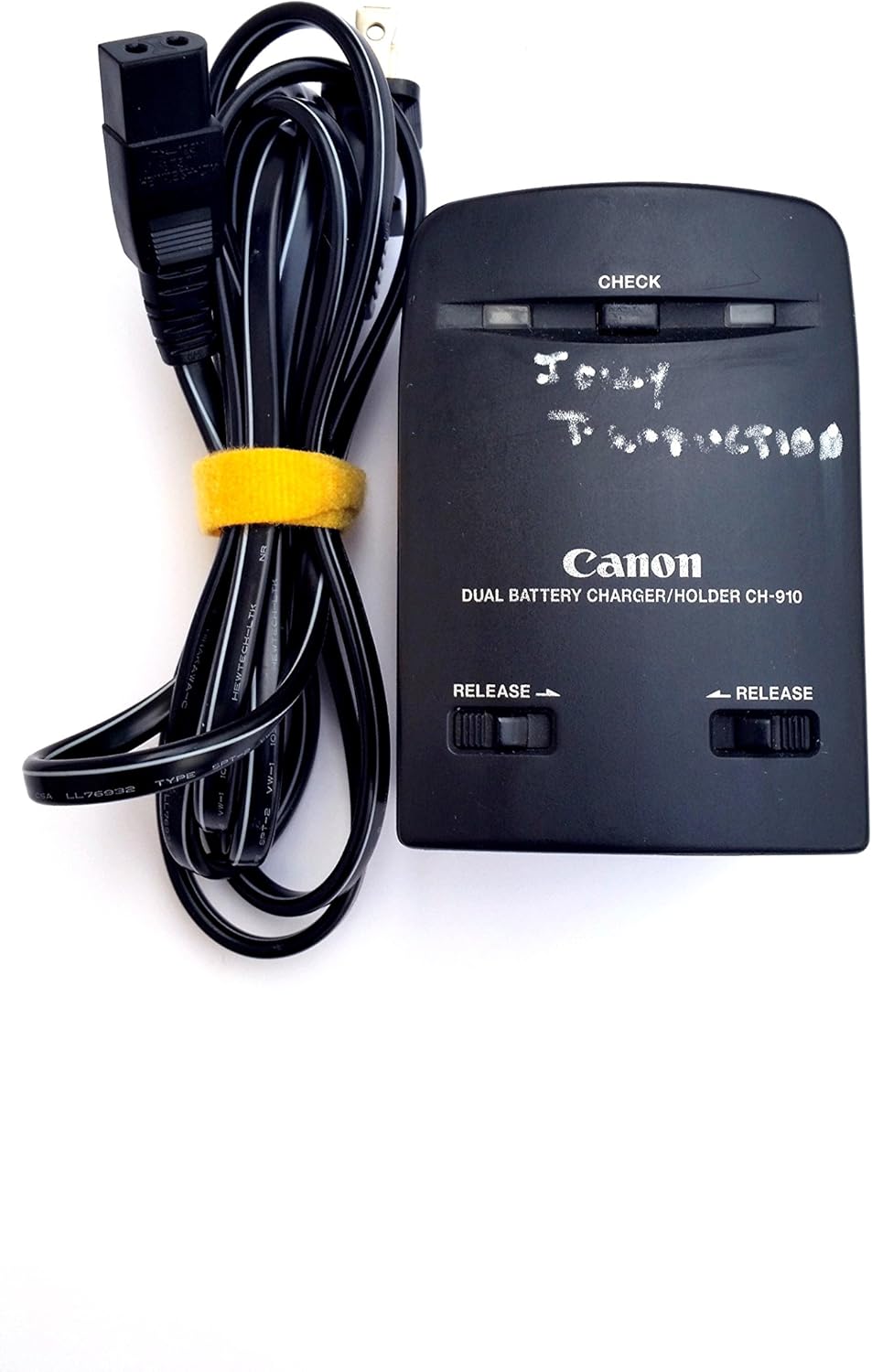 Canon CH-910 Dual Battery Charger & Holder for Elura, Optura & HX-A1 Camcorders