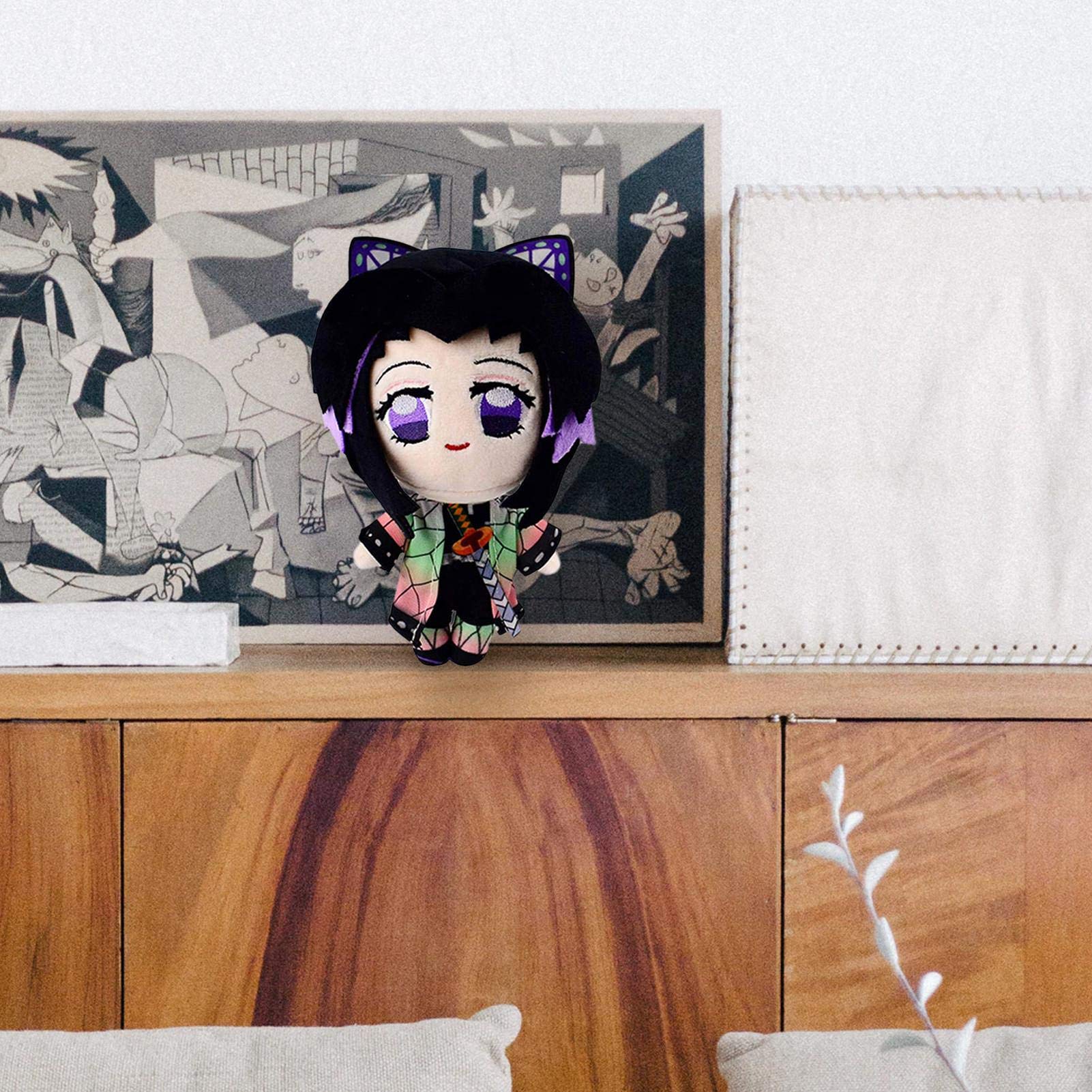 Demon Slayer Plush 8'' Shinobu Plushie Cute Kimetsu No Yaiba Anime