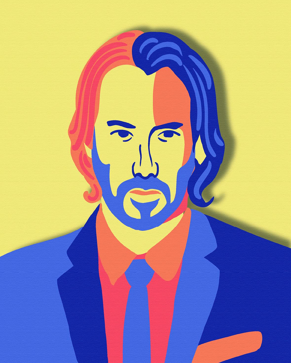 Buy Keanu Reeves Modern Artwork for Bedroom Design Wall Decoration
