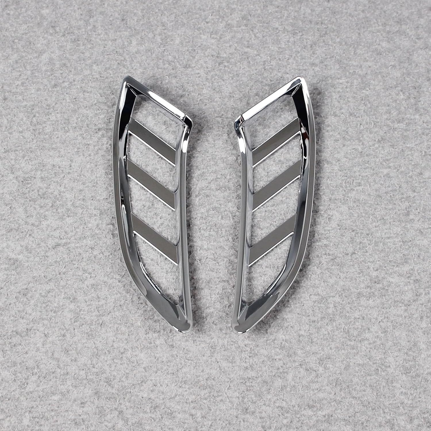 Beautost Fit for Toyota New Land Cruiser LC250 2024 2025 2026 Front Bumper Side Vents Air Outlet Cover Trims
