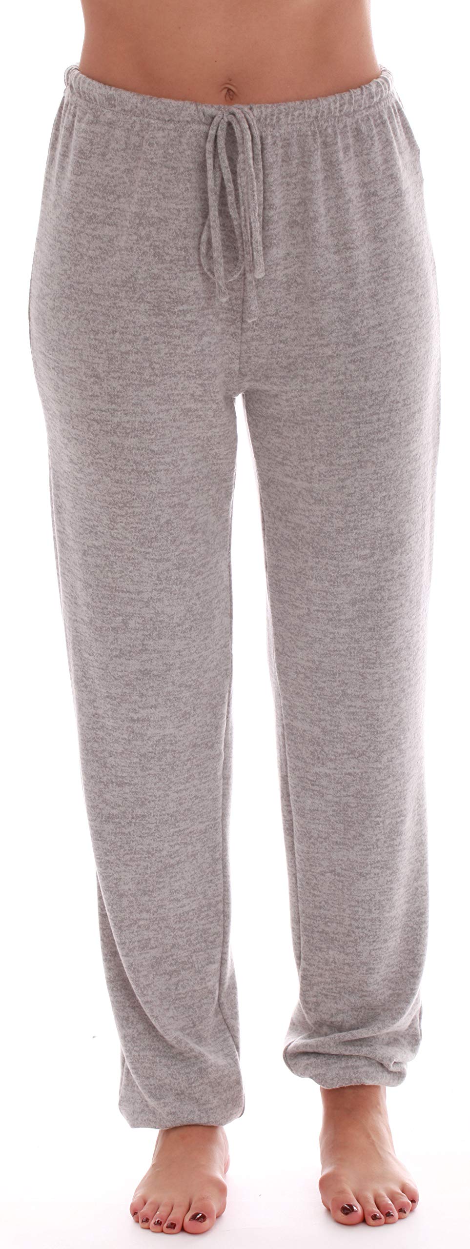 #followme Hacci Pants for Women 6768-GRY-L Grey