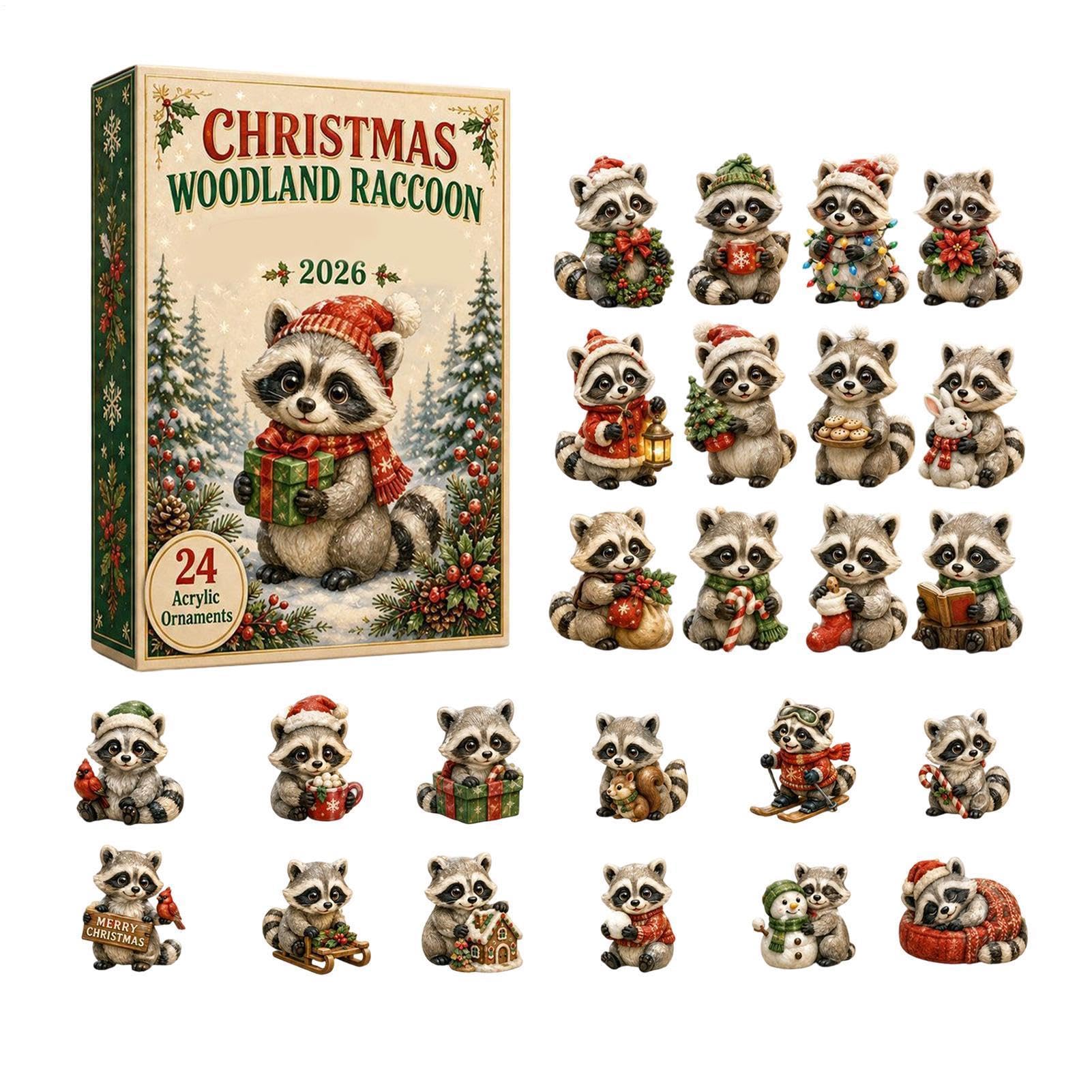 Weihnachts-Countdown-Kalender 2D Acryl-Anhänger mit -Motiv | 24 Tage Feiertags-Countdown Für Zuhause, Zimmer, Wohnung, , Studentenwohnheim, Weihnachtsfeier
