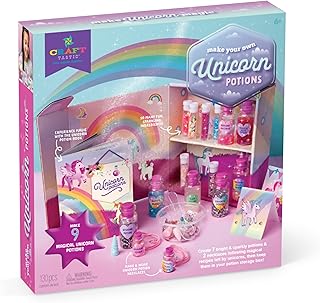 Craft-tastic – DIY Unicorn Potions Craft Kit – Includes Book with Magica...