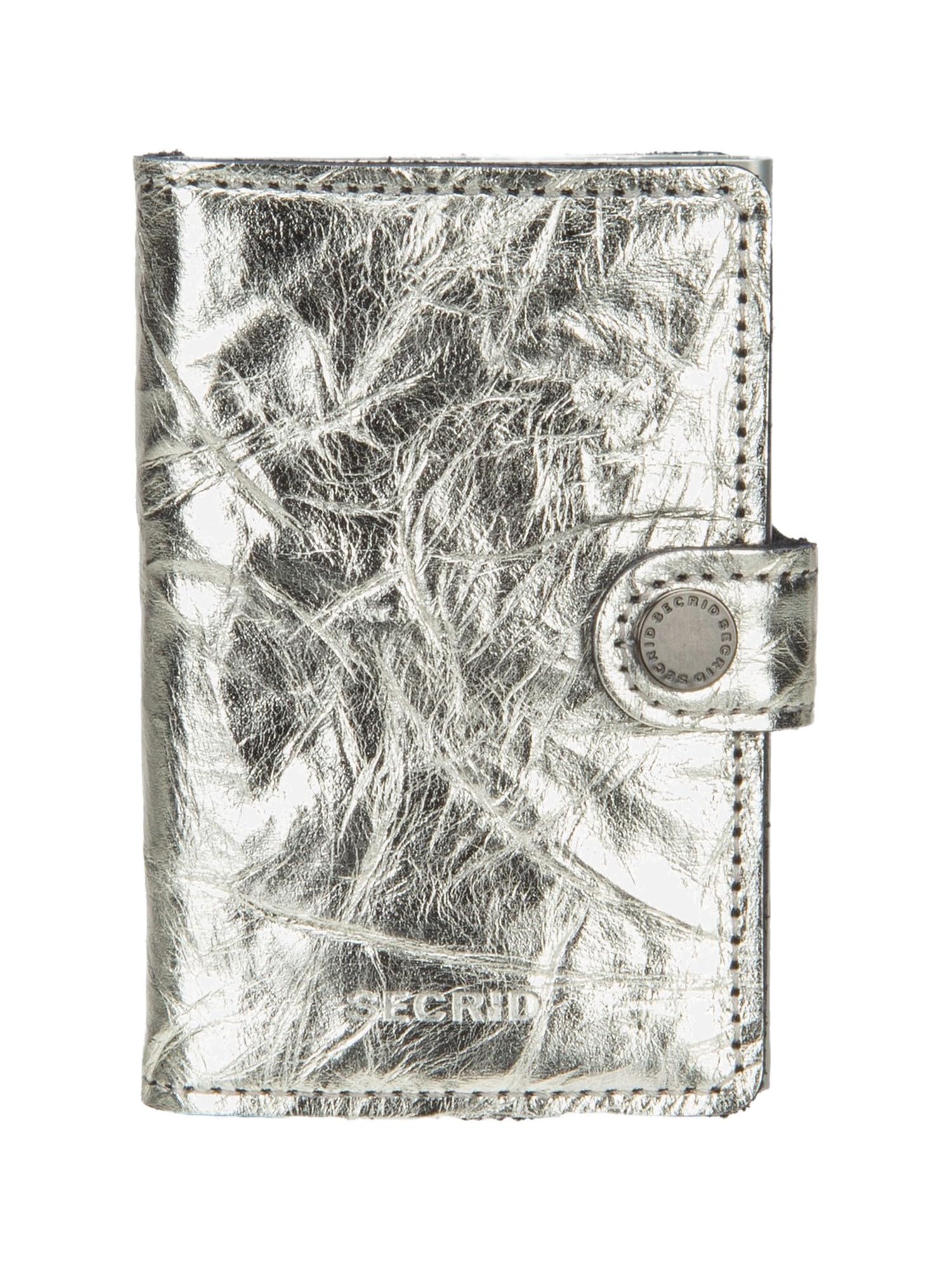 Secrid Wallets Miniwallet Crunch 10 cm - Argenté