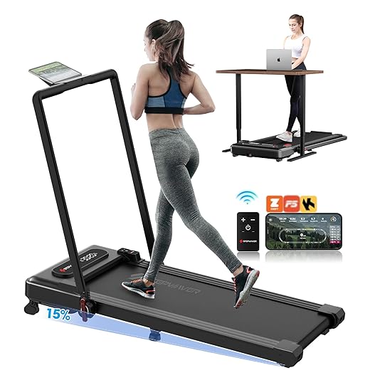 3-in-1 Foldable Walking Pad Treadmill