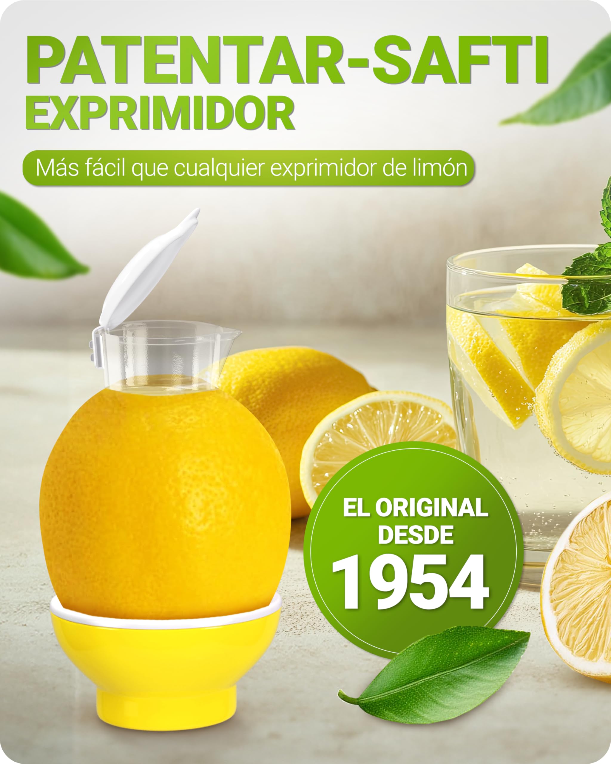 Exprimidor Original para Limones y Naranjas - Boquilla Incluida