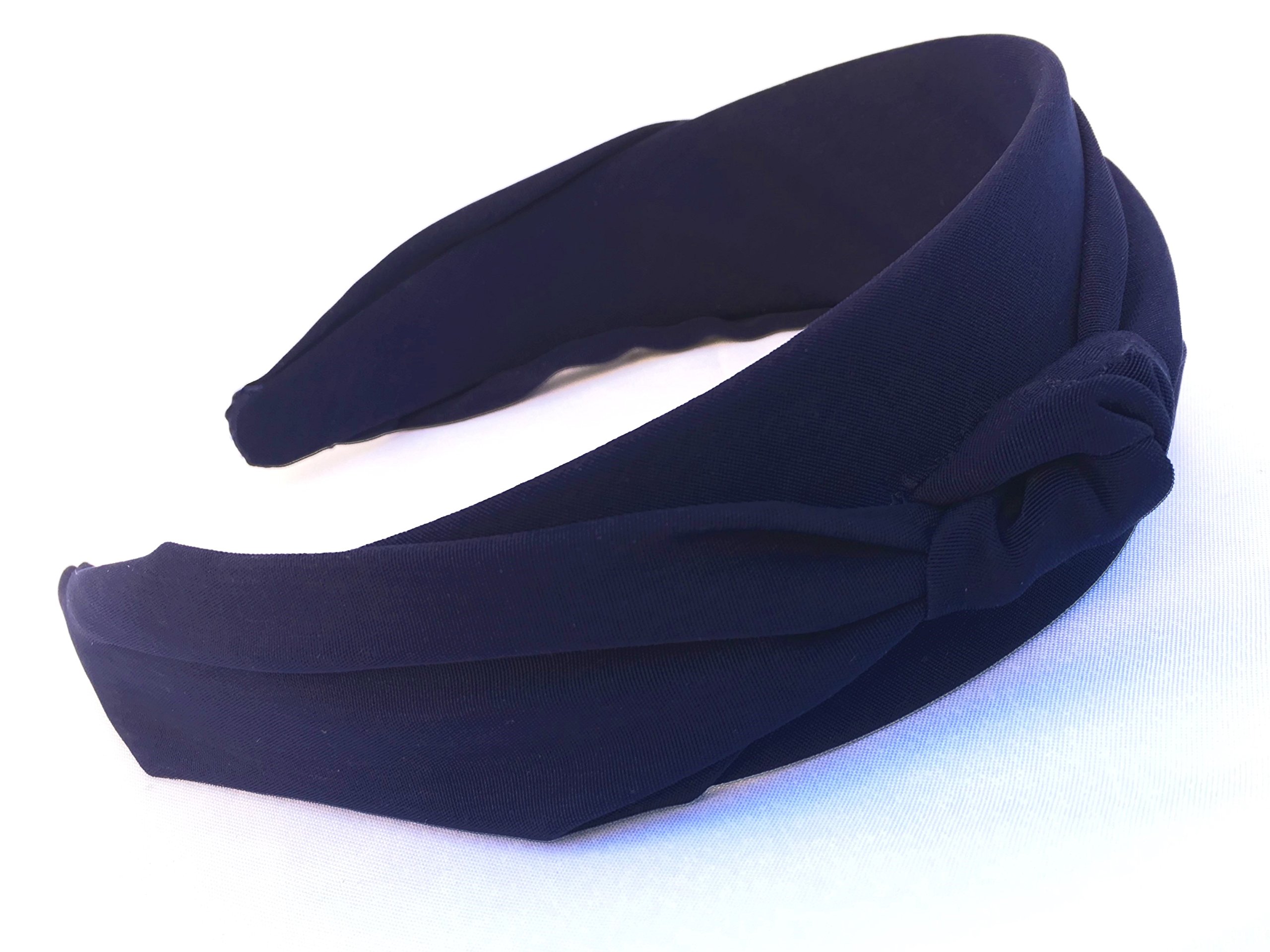Amazon Com Wardani 2 Wide Fabric Hard Headband With Knot Navy Blue Beauty Personal Care Amazon Com Wardani 2 Wide Fabric Hard Headband With Knot Navy Blue Beauty Personal Care