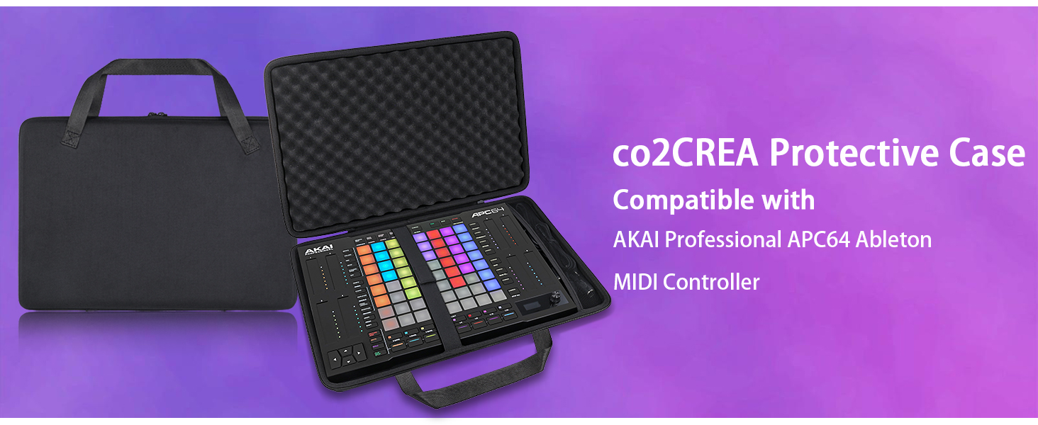 Amazon.com: co2CREA Hard Case for AKAI Professional APC64 Ableton