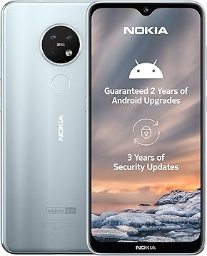 Nokia 7 2 6 3 Inch Android UK SIM Free Smartphone with 4 GB RAM and 64 GB Storage Dual Sim Ice