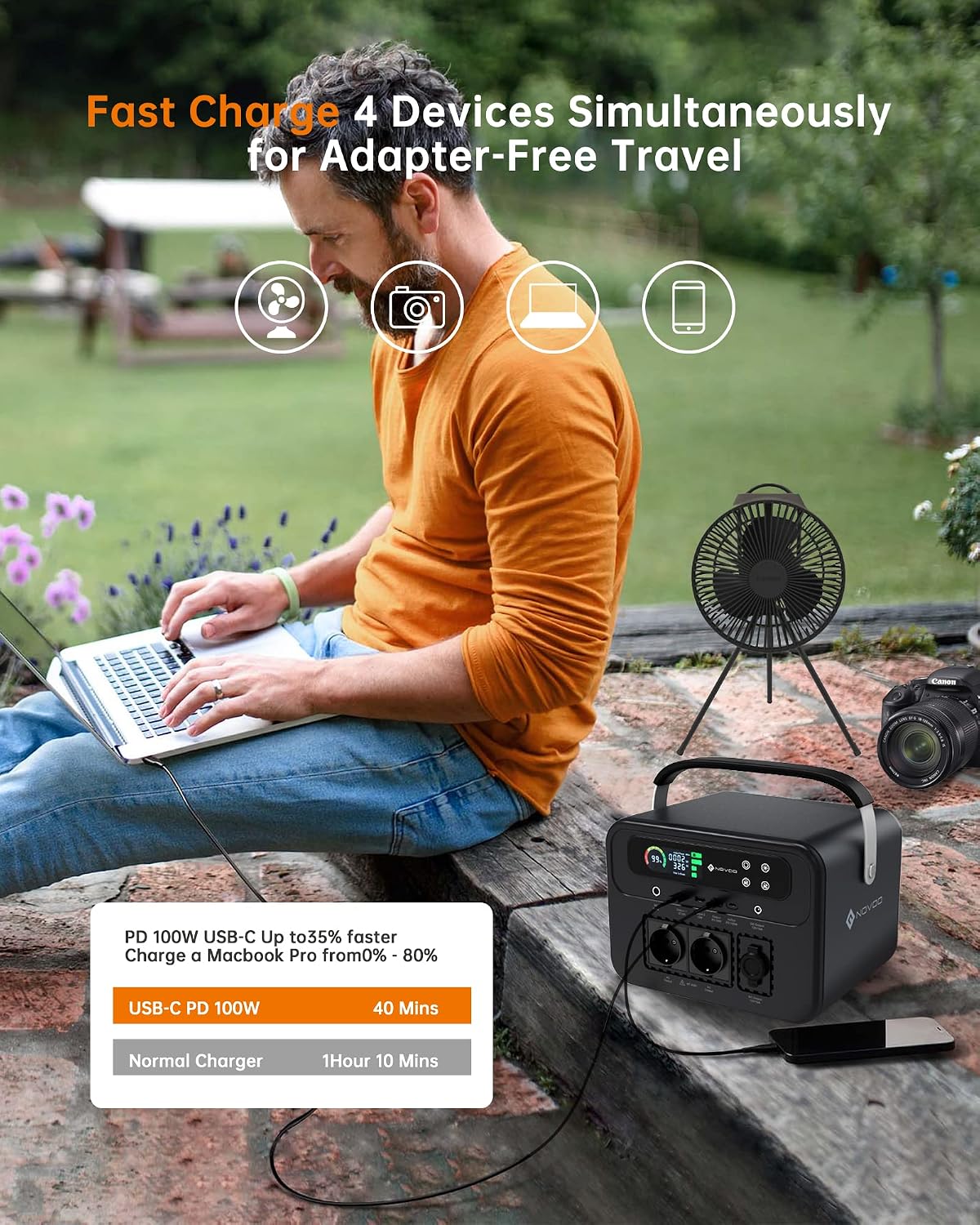 Charging multiple devices simultaneously