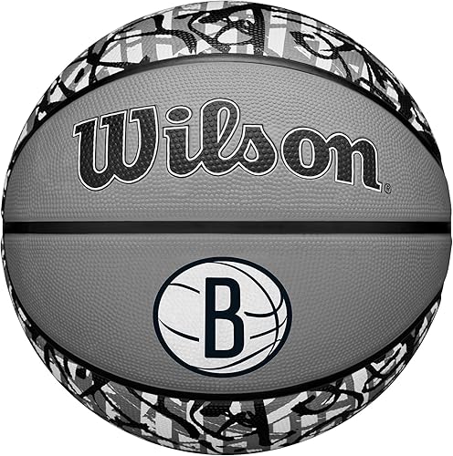 Miniatura 23 de Wilson NBA Team Balones de baloncesto con diseño de grafiti - Talla 7 - 29.5"