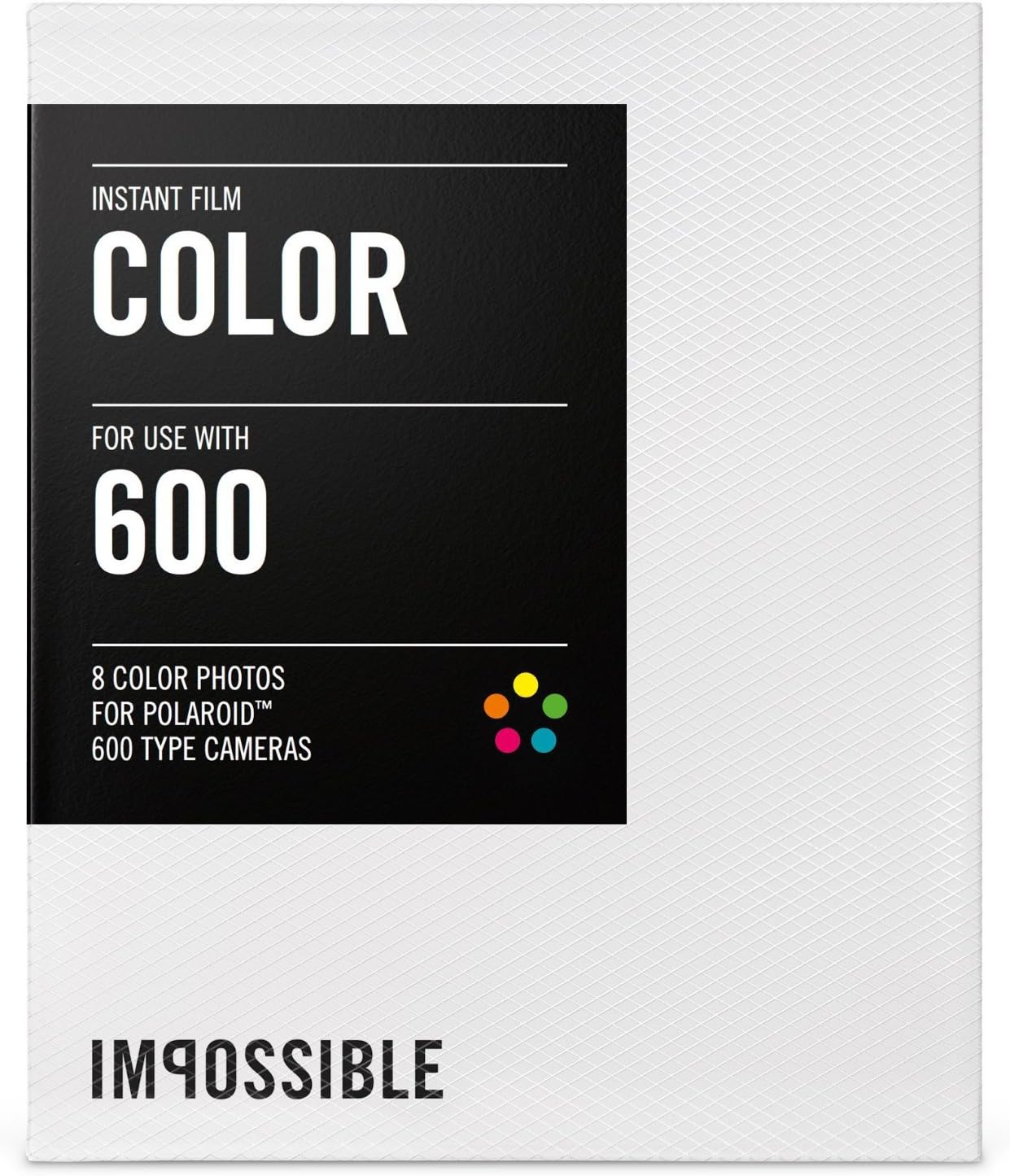 IMPOSSIBLE INSTANT COLOR FILM FOR POLAROID 600-TYPE CAMERAS