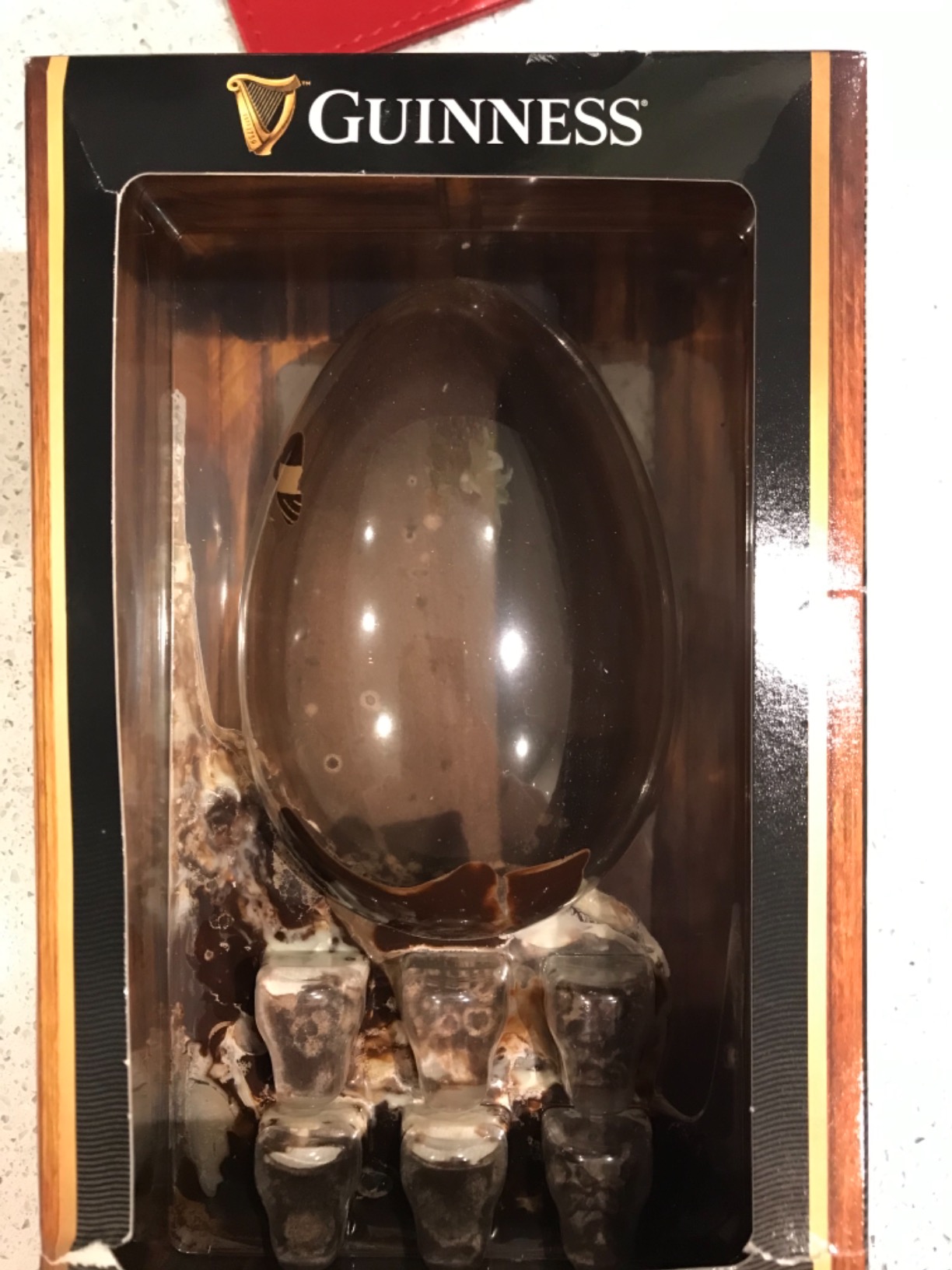 Guinness Dark Chocolate Rugby Ball Easter Egg With Truffles 220G