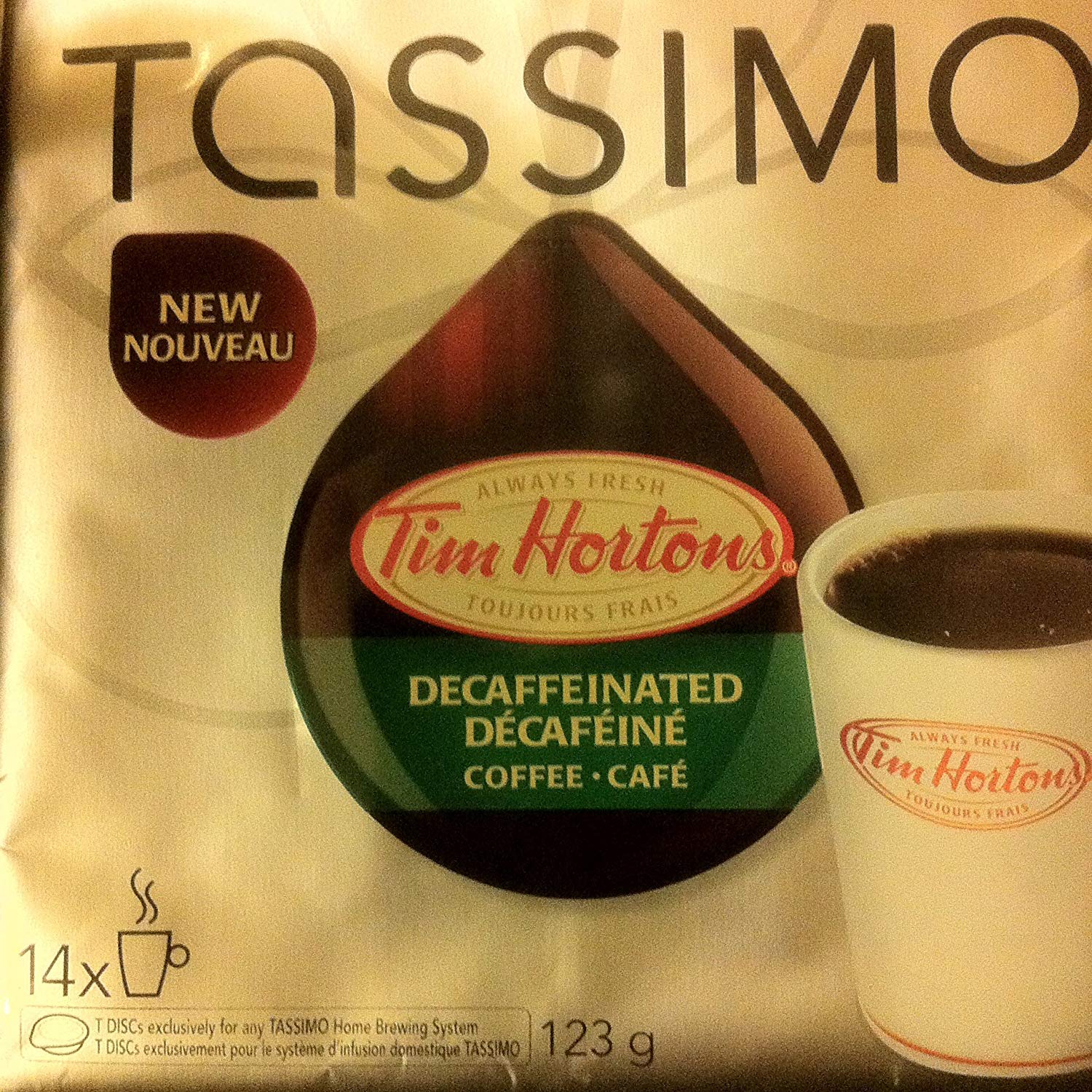 TASSIMO TIM HORTONS Decaf