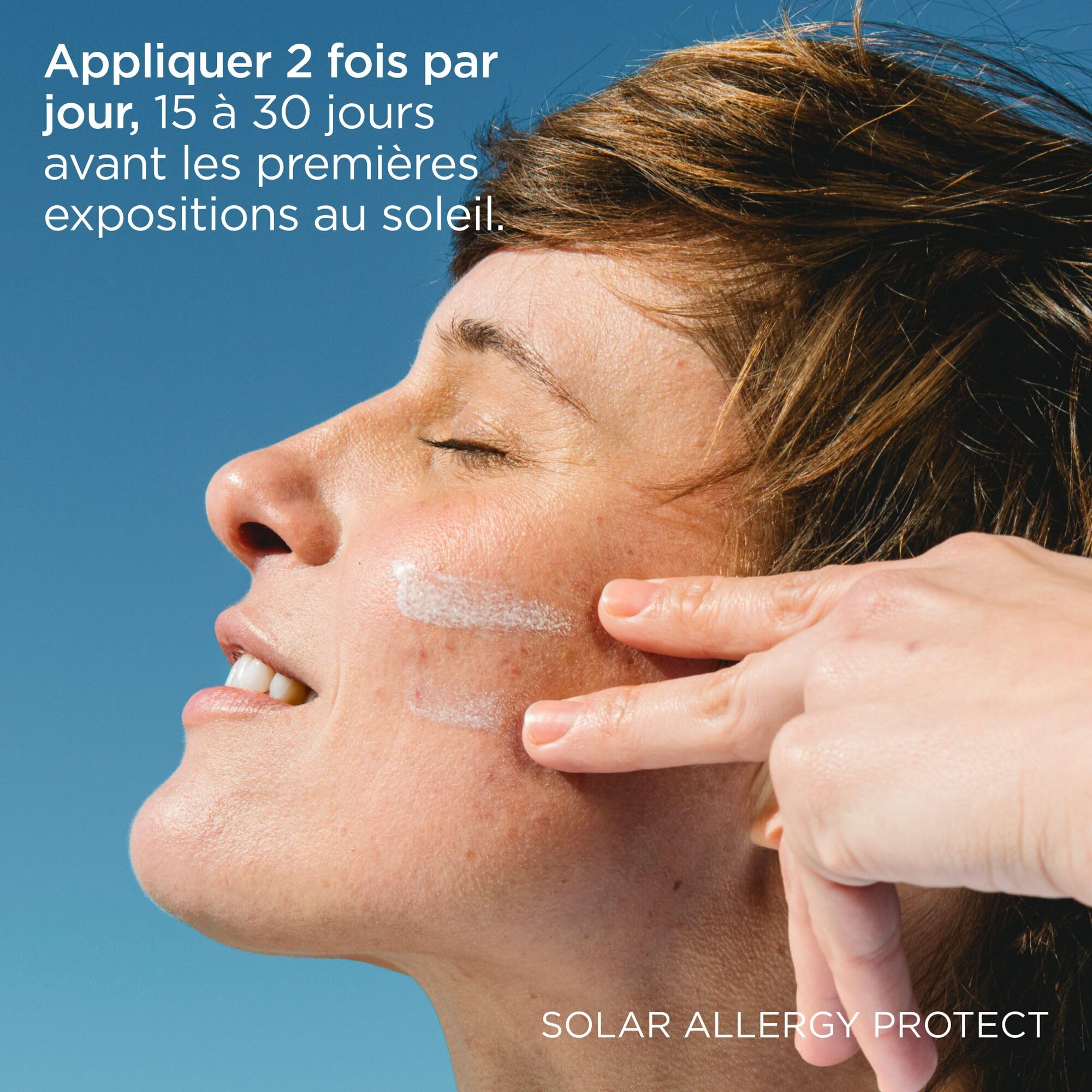 ISDIN Fotoultra 100 Solar Allergy Protect SPF 50+ (50 ml) | Crème Solaire Visage Très Haute Protection pour Peaux Allergiques au Soleil | Renforce la Protection Naturelle de la Peau