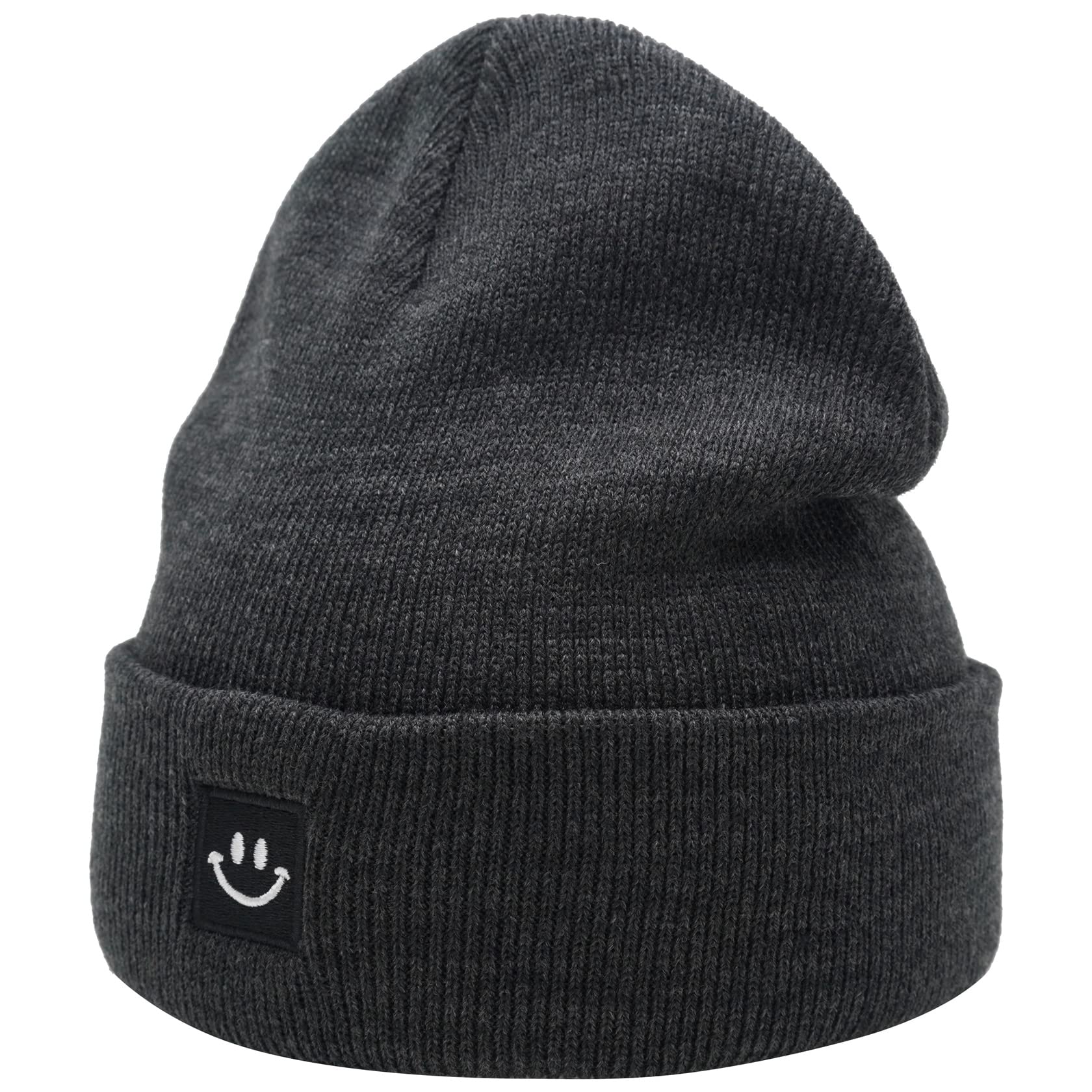 55cube Knit Beanie for Men/Women - Warm and Fashionable Headwear for All Seasons