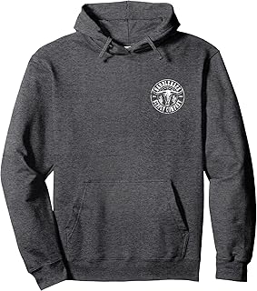 Saddleback Desert Skull Logo Western Styled Ranch Pullover Hoodie