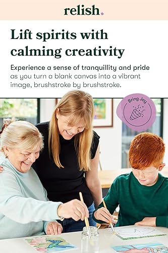 Miniatura 5 de Relish - Actividades Aquapaints para personas mayores - Paquete de 5 juguetes reutilizables para pintar al agua, vida oceánica, productos calmantes